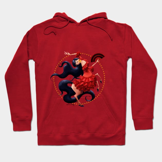 Flamenco centaur Hoodie by CrisArroyo